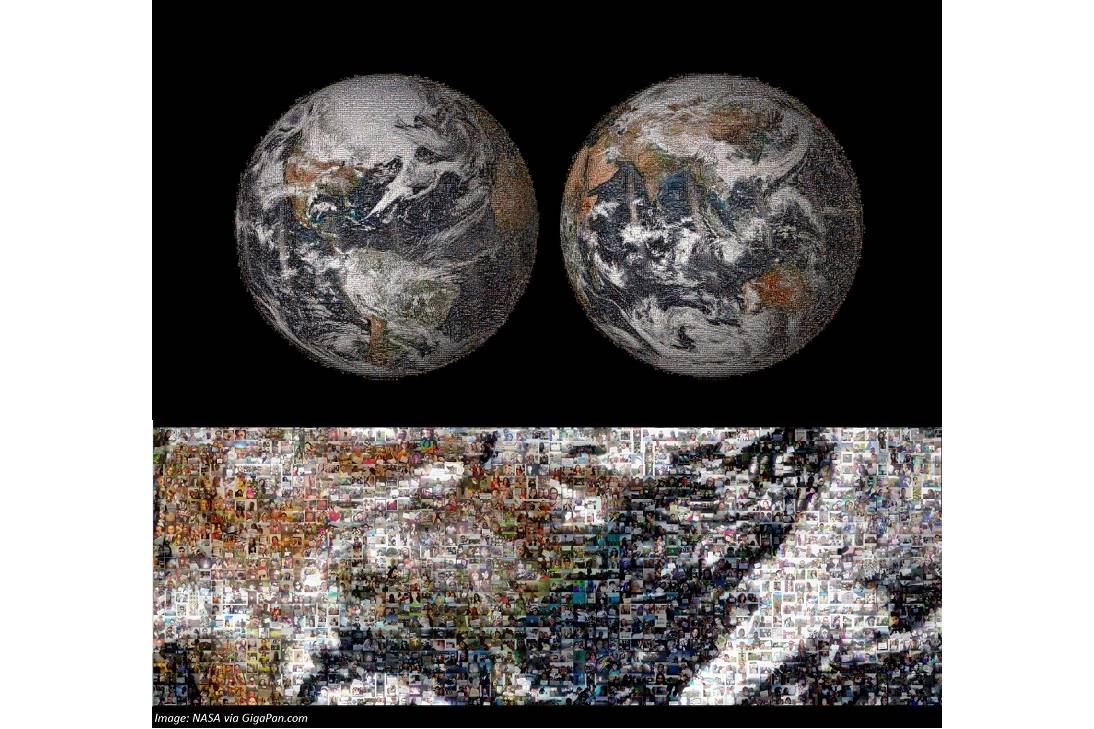 Earth Takes a Selfie