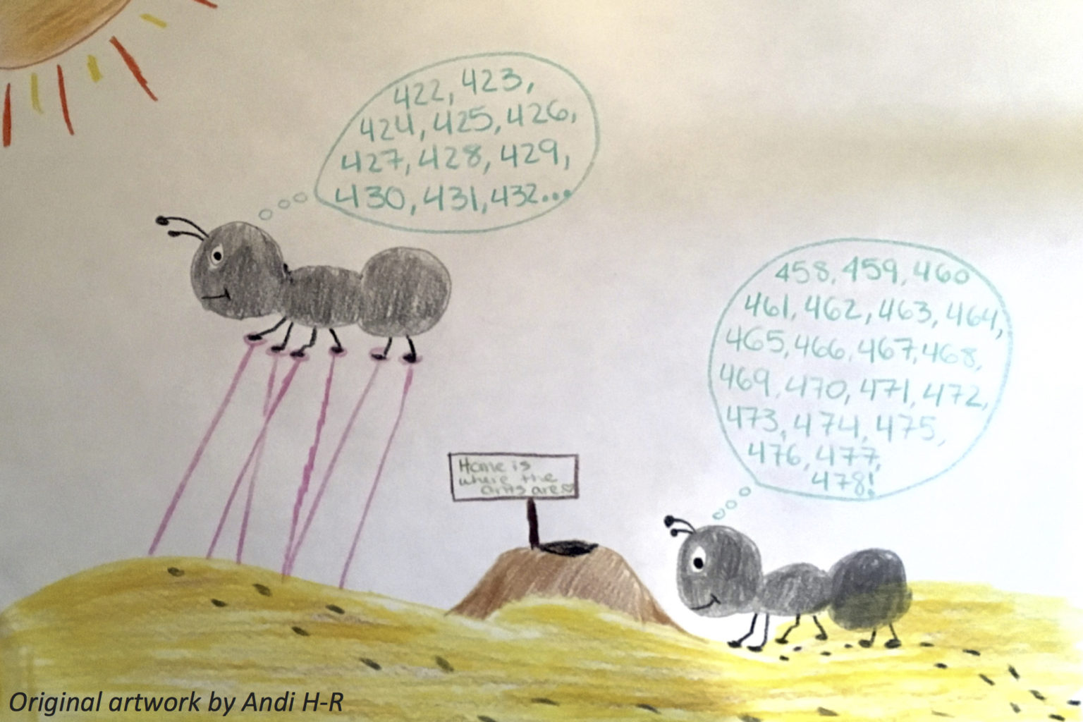 Bugs on Stilts Bedtime Math