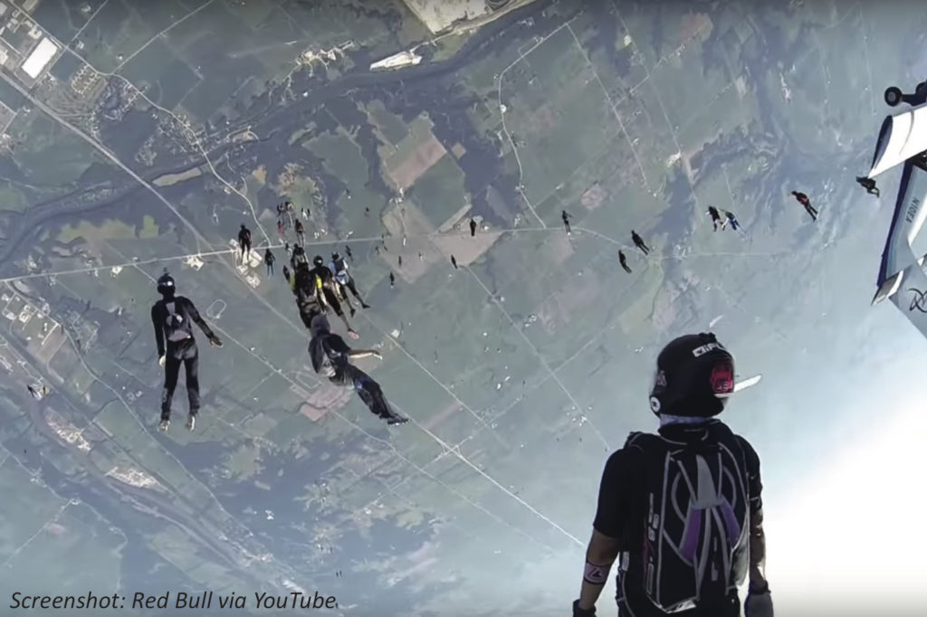 ShootingStar Skydivers Bedtime Math