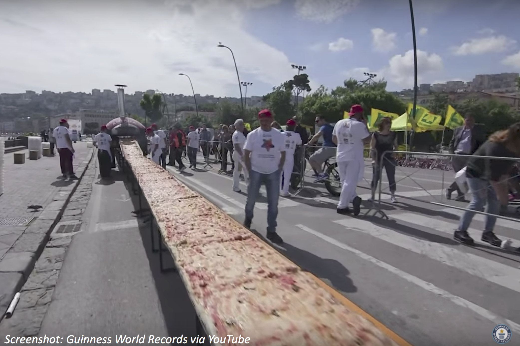 A Mile of Pizza